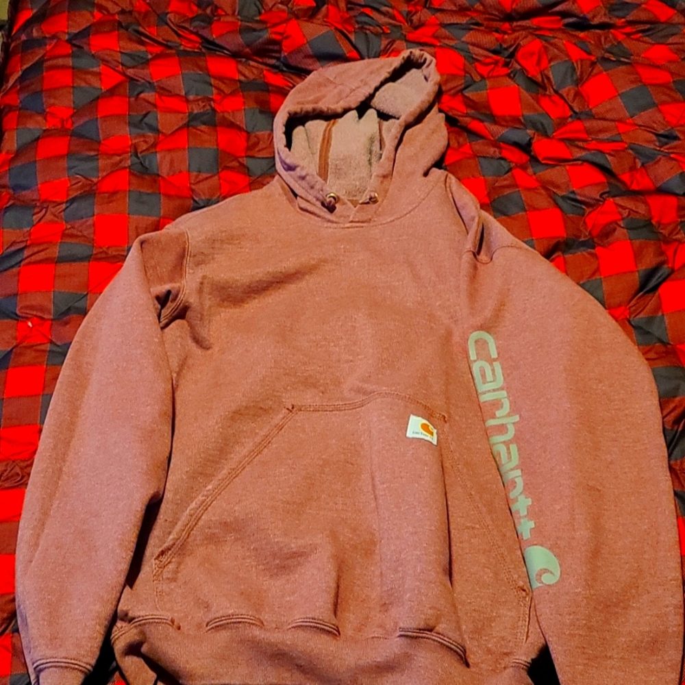 Carhartt hooded sweatshirt size small